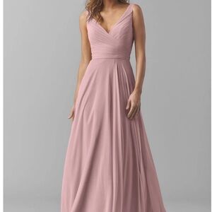 Watters Karen bridesmaids dress in Morganite in size 14 from Bella Bridesmaides